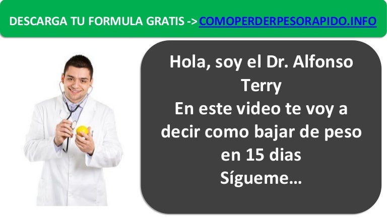 como adelgazar en quince dias